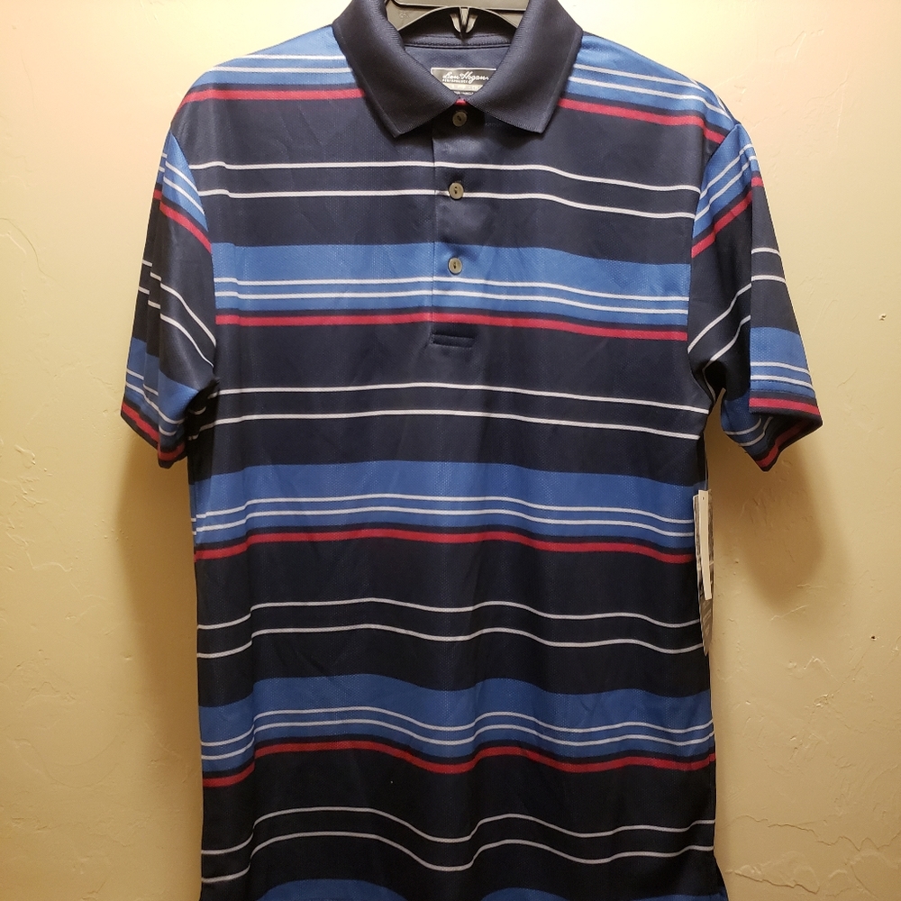 NWT Ben Hogan Performance Ventilated Polo Shirt Men's Size S Small